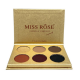 Miss Rôse - 6 Color Eyeshadow Pamella Ferrari 9g 1