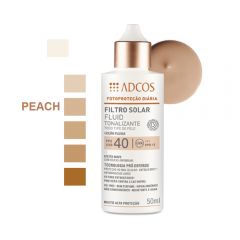 Adcos - Fluid Tonalizante Fps 40 50ml - Cor Peach 1