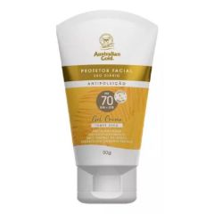 Australian Gold - Protetor Solar Facial FPS 70 Gel Creme-50g 1