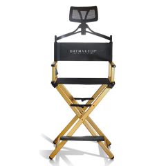Daymakeup - Cadeira Maquiador Diretor - Gold 1