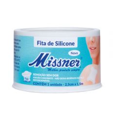 Missner - Fita de Silicone Hipoalergenica 2,5cm x 1,5m 1