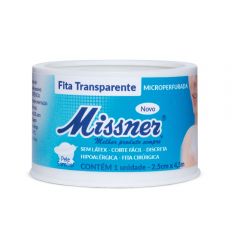 Missner - Fita Transparente Hipoalergenica 2,5cm x 4,5m 1